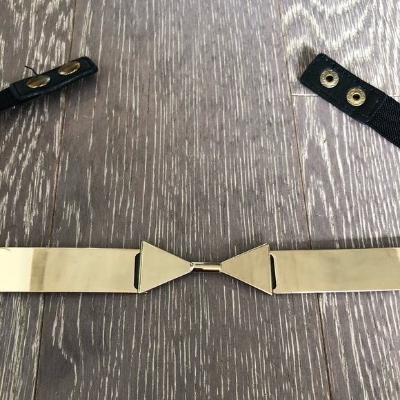 GOLD BOW BELT - Picture 2 of 4